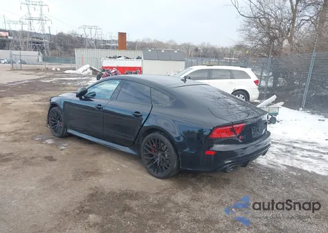 2014 Audi Rs 7 4.0 z USA, uszkodzony, nr VIN WUAW2CFC5EN900929